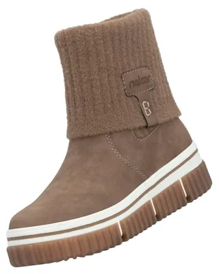 Image de Rieker Damen Stiefel gefüttert Braun Y6350-24