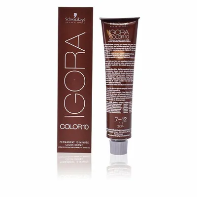Produktbild von Schwarzkopf Igora Color10, Braun, 7-12, Unisex, 60 ml, Alle Haare, Farbspeichernd, Glanz