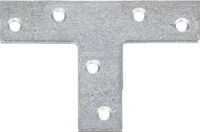 Obrázek produktu pro Plochá spojka T tvar 70x50x16 mm sendzimirově pozinkovaný