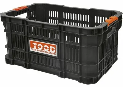 Immagine prodotto di Cestino modulare - TOOD - Con maniglie - Facile da trasportare - 53 x 34 x 25 cm