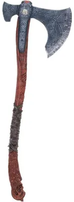 Productafbeelding van Halloween-cosplay bijl van schuimrubber, geschikt voor het personage God of War, Leviathan Kratos, ongeveer 93 cm lang