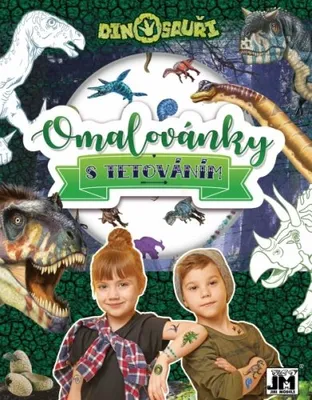 Immagine prodotto di Colorare con i tatuaggi Dinosauri