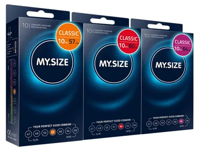 MY.SIZE Ensemble de préservatifs MY.SIZE tailles 4, 5, 6-57, 60, 64 – photo 1