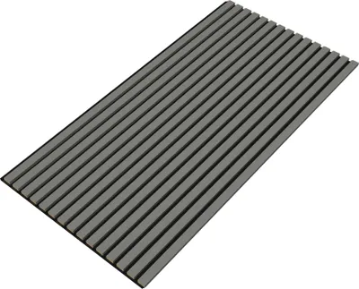 Produktbild von 3D Akustik-Wandpaneel 12er Set 'Vang' 8,64 m² Eichenoptik, hellgrau