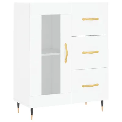 Obrázek produktu pro Příborník bílý 69,5 x 34 x 90 cm kompozitní dřevo