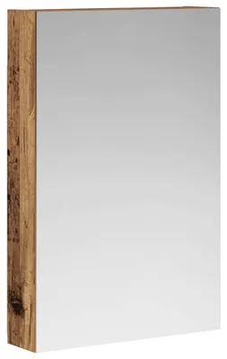 Obrázek produktu pro vidaXL Zrcadlová skříňka do koupelny s policí, vzhled starého dřeva, 40 x 10,5 x 60,5 cm