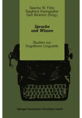 Obrázok produktu pre Sprache und Wissen
