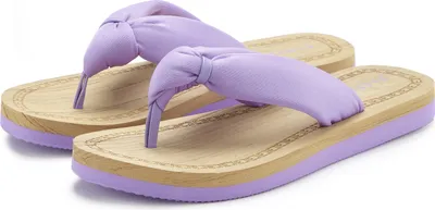 Produktbild von Elbsand Badezehentrenner Sandale,Badelatsche,Flip Flop,Mule, Pantolette,Badeschuhe,Sommerschuhe flieder Größe 40