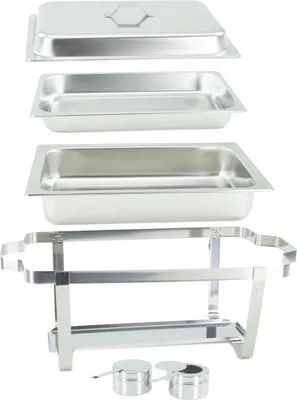 Immagine prodotto di 2 pezzi Chafing dish 4331 incl. contenitore GN 1/1 65mm