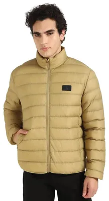 Produktbild von Calvin Klein Herren Steppjacke Down Jacket Leicht, Grün (Gothic Olive), L