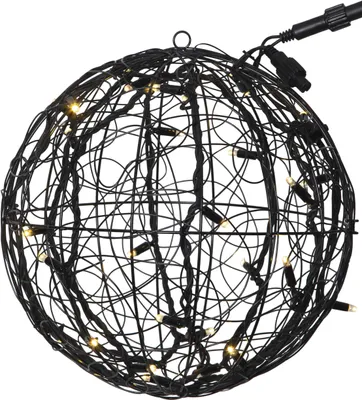 Produktbild von Star Trading 465-97, Leichte Dekorationsfigur, Schwarz, IP44, 30 Glühbirne(n), LED, 4 W