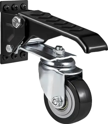 Obrázok produktu pre Kolieska pracovného stola, otočné o 360°, nožná brzda, 4 kusy