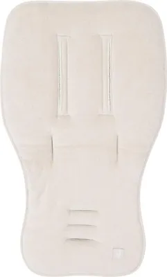 Produktbild von Jollein 026-002-00093, Sitzbezug, Baumwolle, Beige, Einfarbig, Kinderwagen, Junge/Mädchen