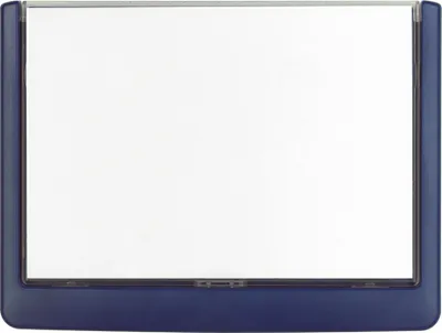 Image de Plaque de porte lxh 149x105,5mm bleu foncé