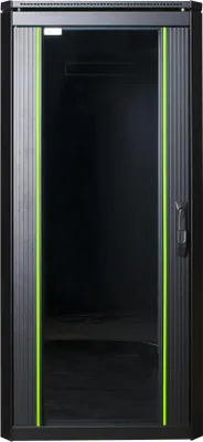 Produktbild von Lanview by Logon Data Line - Schrank Netzwerkschrank - 600 x 1000 mm, data line - freistehend - Schwarz, RAL 9005 - 26U - 48.3 cm (19")