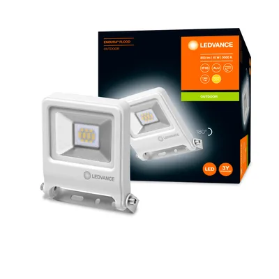 Obrázek produktu pro LEDVANCE 941508100, Venkovní světlo na zeď, Bílá, Hliník, IP65, Fasáda, Garáž, I