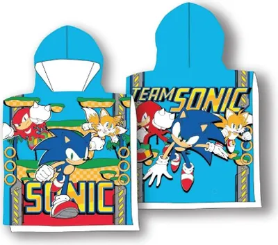 Zdjęcie produktu dla FARO Poncho Sonic team bawełna - frotte, 55/110 cm