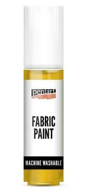 Produktbild von PENTART-Farbe für helle und dunkle Textilien, 20 ml, SONNENGELB