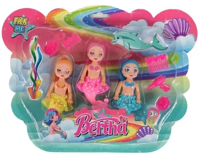 Zdjęcie produktu dla Zestaw Syrenka Z Akcesoriami 12 Cm