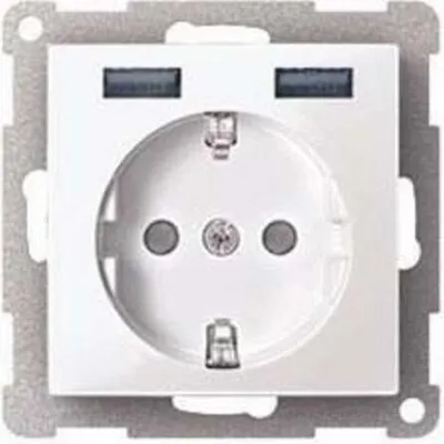 Produktbild von Merten SCHUKO-Steckdose MEG2366-0325