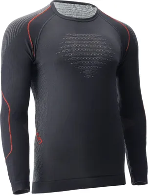 Produktbild von UYN Evolutyon Comfort langarm Funktionsshirt Herren charcoal/white/red XXL
