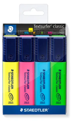 Produktbild von STAEDTLER Textsurfer classic 364 Textmarker Etui mit 4 Farben