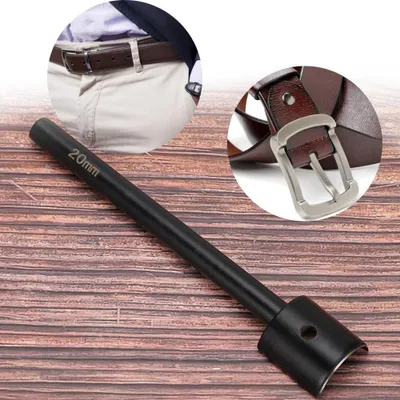 Immagine prodotto di Pelle Mezzo cerchio Punch Mezzo angolo rotondo Cutter Strumenti artigianali fai da te (20 mm)