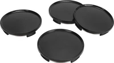 Obrázek produktu pro 4ks středový kryt náboje kola 63mm nárazuvzdorný stylový vzhled ochranné hrany auta s kovovou svorkou pro vozidlo