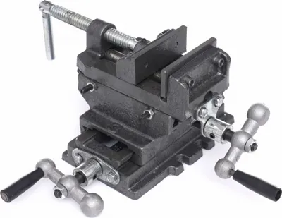 Obrázok produktu pre KRAFT & DELE KD10742 Krížový zverák s čeľusťami, dvojosový 75 mm