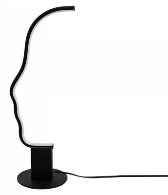 Zdjęcie produktu dla Lampa stołowa LED 20W FACE czarna AZ5467 Azzardo