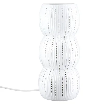 Immagine prodotto di Gilde Tischleuchte, "Falco", Porzellan, weiß, VE 1, H. 28 cm, D. 12 cm 57807 4063387578070