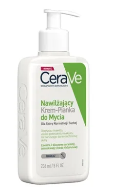Obrázok produktu pre Cerave Hydratačný čistiaci krém s penou, 236 ml