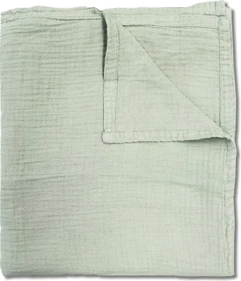 Produktbild von Sleezzz® Musselin Decke grün 150 x 200 cm