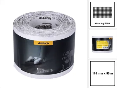 Produktbild von Mirka Basecut 115Mm X 50M P180