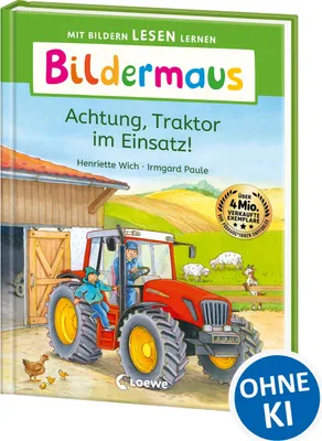 Produktbild von Bildermaus - Achtung, Traktor im Einsatz!
