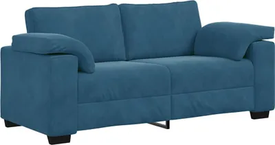 Immagine prodotto di Divano Divanetto Blu 180x77x82 cm in Velluto
