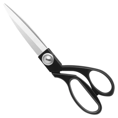 Produktbild von Professionelle Nähschere aus Edelstahl für Stoff, Leder, Schneider, Künstler, Studenten, schwarz, 20 cm