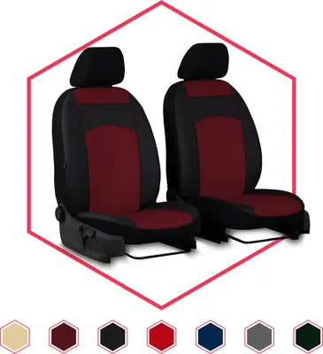 Produktbild von Sitzbezüge Auto Universal Schonbezug Bezüge für Ford Transit IV Dunkelrot BUS