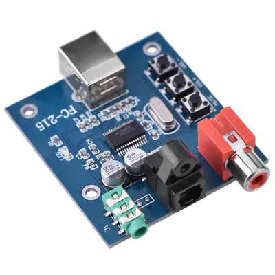 Obrázek produktu pro dekódovací deska, dekódovací deska zvukové karty, dekódovací deska DAC na S/PDIF, dekódovací deska dac, dekódovací deska PCM2704, dekódovací deska usb