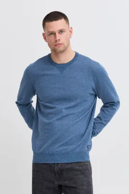 Produktbild von Blend BHBruton Herren Sweatshirt Pullover Pulli mit Rundhals Rippbündchen Label-Details Regular fit