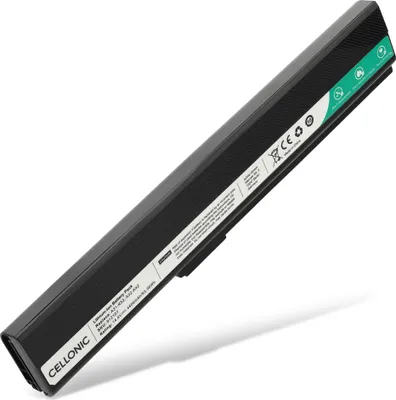 Image de CELLONIC 1x Batterie pour Ordinateur portable Compatible avec ASUS B43, K52J, X52J, - (4400mAh, 14.8V)
