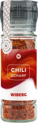 Immagine prodotto di Mulino per spezie Wiberg peperoncino piccante macinato aromi piccanti 40g