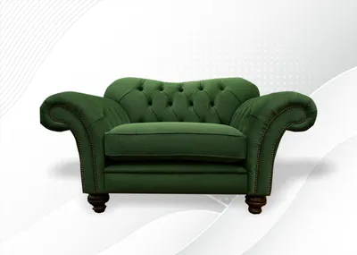 Immagine prodotto di Divano di design poltrona divano imbottito lusso 1 posto tessile velluto pelle monoposto nuovo