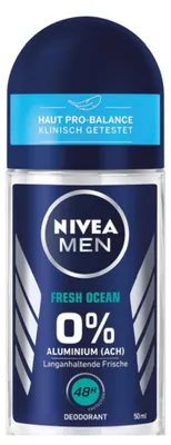 Image de Déodorant à bille Nivea 50 ml Fresh Ocean