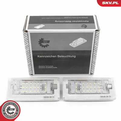 Obrázek produktu pro ESEN SKV 72SKV506 Osvětlení registrační značky vpravo a vlevo pro MINI hatchback (R50, R53) LED