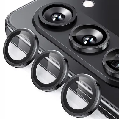 Immagine prodotto di Per Samsung Galaxy Z Fold7 5G alluminio protezione anello fotocamera + H9 vetro temperato duro nero