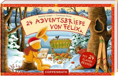 Produktbild von Brief-Adventskalenderbuch - 24 Adventsbriefe von Felix