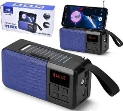 Produktbild von Bluetooth Solar Lautsprecher 5W Fm, Solar Aufladung, Led, Tragbar Usb