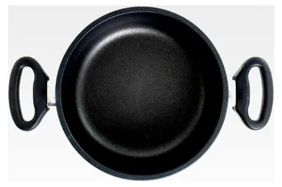 Produktbild von Schmortopf, Ø 20 cm, 8 cm hoch, Bratpfanne mit zwei Seitengriffen, induktionstauglich, backofenfest, Lotan® Antihaft-Veredelung, Aluguss