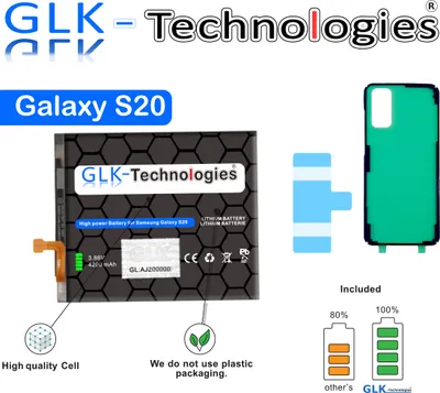 Produktbild von GLK-Technologies Akku für Samsung Galaxy A20 A 20 SM-A202F EB-BA202ABU Batterie Ohne Set